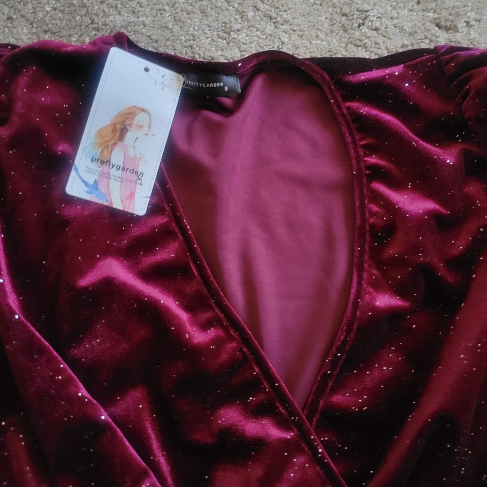 Styled new dress